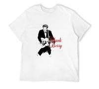Men's Tranc Rare! Chuck Berry White T-Shirts White L