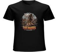 Men's Tremors 1990 Movie Horror Sci FI Cult Retro Vintage T Shirt Unisex Tee Black XXL