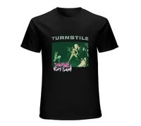 Men's Turnstile American Hardcore Punk Madball Tee Men Popular T-Shirts Black XL