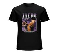 Men's Twilight Twilight Two Images Jacob T-Shirt Black XXL