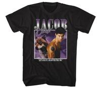 Men's Twilight Twilight Two Images Jacob T-Shirt Small Black XL