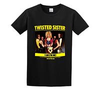 Men's Twisted Sister I Am Im Me T-Shirt Black XXL