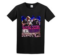 Men's Twisted Sister Metal Meltdown Live from The Hard Rock Casino Las Vegas Cotton T Shirt Black M