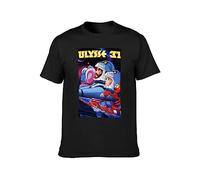 Men's Ulysses 31 80S Retro Mens Unisex Tee T-Shirts Black XXL