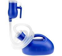 Men's Urinal Bottles Portable Male Urinal With 1.6m Tube 2000ml Travel Hospital