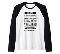Mens Vegas est le seul endroit où vous pouvez obtenir un mariage et un divorce Manche Raglan