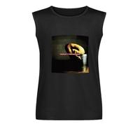 Men's Vest TankTherapy Troublegum Men's Sleeveless T Shirt Casual Tops Clothing Black L