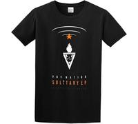 Men's VNV Nation Solitary EP T-Shirt Print Tees Short Sleeve O Neck Manches Courtes(X-Large)