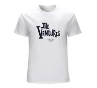 Men's VTG Rare The Ventures Rock & Roll Forever Band T-Shirt White S