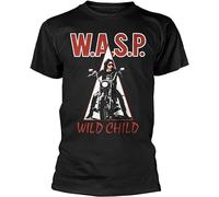 Men's W.A.S.P. 'Wild Child' T Shirt - Wasp Black XL