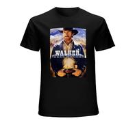 Men's Walker Texas Ranger T Shirt Black L