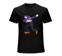 Men's Waluigi Dabunisexs Clothing Regular Fit T Shirt Black S