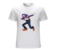 Men's Waluigi Dabunisexs Clothing Regular Fit T Shirt White S
