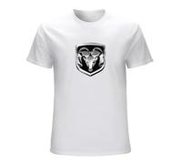 Men's Warm Shirt, Tee Do%Dge Ra%M Logo Shirt, Tees T-Shirts White XXL