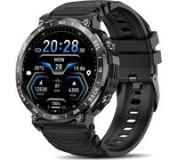 Men's Waterproof Smart Watch, Sports Watch, 110+ Sports Modes, Pedometer, 24/7 Heart Rate Monitor/Spo2/Sleep, Password, Bluetooth Call, 1.52 Inch Amoled Smartwatch For Android Ios