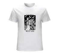 Men's Wet Leg Tarot Card Indie Isle of Wight Girl Group Goblin Core T-Shirts White XL