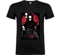 Mens White t Shirt Women XL Brandon Lee Movie Gothic 90s Artwork Horror Unisex Woman UK Manches Courtes(X-Large)