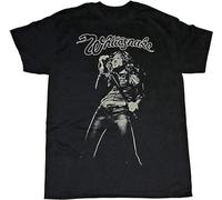 Men's Whitesnake David Coverdale Black T Shirt Deep Purple Rainbow Hard Rock - Black S