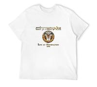 Men's Whitesnake Live at Donington 1990 T-Shirts White XXL