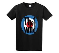 Men's Who The Target Graphic Printed Shirt Mens Tee T-Shirts Black 3XL