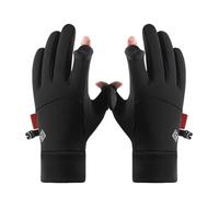 Mens Winter Gloves - Polyester, Unisex Non-Slip Touchscreen Texting Mittens | Warm Winter Gear Anti-slip Grip For Outdoor Activities, Running And Hiking Gloves For Cold Weather, Cycling, Daily Travel