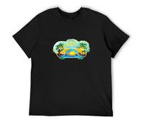 Men's Wishbone Ash Live Dates T-Shirts Black 3XL