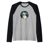 Mens & Womens All I Need is Camping & Yellow Lab Dog Lover Manche Raglan