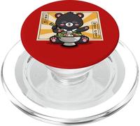 Mens Womens Chinese Kawaii Hot Pot Bear Taiwan Travel Lover PopSockets PopGrip pour MagSafe