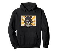 Mens Womens Chinese Kawaii Hot Pot Bear Taiwan Travel Lover Sweat à Capuche