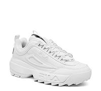 Mens Womens Fila Disruptor II White Premium Trainers - EU 47
