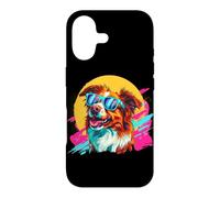 Mens Womens Funny Retro Vintage 80s 90s Red Aussie Dog Lover Coque pour iPhone 17