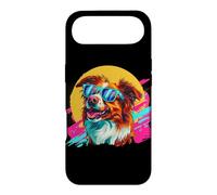 Mens Womens Funny Retro Vintage 80s 90s Red Aussie Dog Lover Coque pour iPhone Air