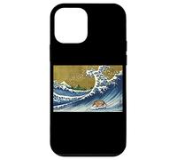 Mens Womens Funny Retro Vintage Surfing Wave Armadillo Lover Coque pour iPhone 12 Mini