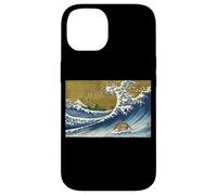 Mens Womens Funny Retro Vintage Surfing Wave Armadillo Lover Coque pour iPhone 14