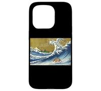 Mens Womens Funny Retro Vintage Surfing Wave Armadillo Lover Coque pour iPhone 15 Pro