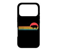 Mens Womens Girls 70s Retro Vintage Cute Show Pig Lover Coque pour iPhone 17 Pro