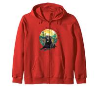 Mens Womens Girls All I Need is Camping Black Lab Lover Sweat à Capuche