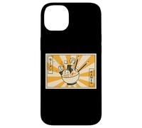 Mens Womens Girls Retro Vintage Japanese Noodle Love Ramen Coque pour iPhone 14 Plus