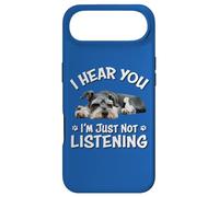 Mens Womens Hear You Not Listening Miniature Schnauzer Lover Coque pour iPhone Air