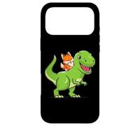 Mens Womens Kids Boys Kawaii Dino Dinosaur Red Fox Lover Coque pour iPhone 17 Pro Max