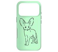 Mens Womens Kids Cute Animal Logo Art Lover Fennec Fox Coque pour iPhone 17 Pro