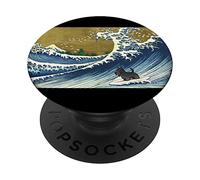 Mens Womens Kids Cute Surfing Scottish Terrier Lover PopSockets PopGrip Adhésif