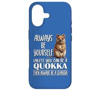 Mens Womens Kids Funny Always Be Yourself Quokka Lover Coque pour iPhone 17