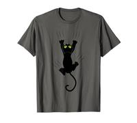 Men's Women's Kids Funny Cute Graphic Cat Surviving on My T-Shirt