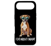 Mens Womens Kids Funny Do What I Want Boxer Dog Lover Coque pour iPhone Air