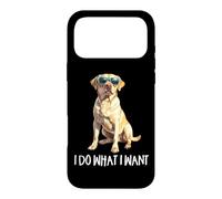 Mens Womens Kids Funny Do What I Want Yellow Lab Dog Lover Coque pour iPhone 17 Pro Max
