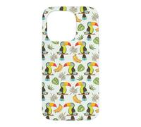 Mens Womens Kids Girls Pattern Toucan Lover Coque pour iPhone 15 Pro