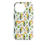 Mens Womens Kids Girls Pattern Toucan Lover Coque pour iPhone 16 Pro