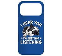 Mens Womens Kids Hear You Not Listening Border Collie Lover Coque pour iPhone 17 Pro Max