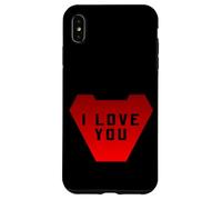 Men's Women's Kids Love Graphic Design Tees - I Love You Coque pour iPhone XS Max
